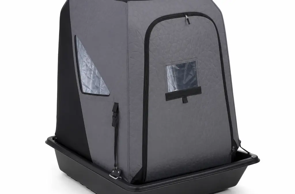 Clam Fish Trap Kenai Pro Flip-Over Ice Shelter