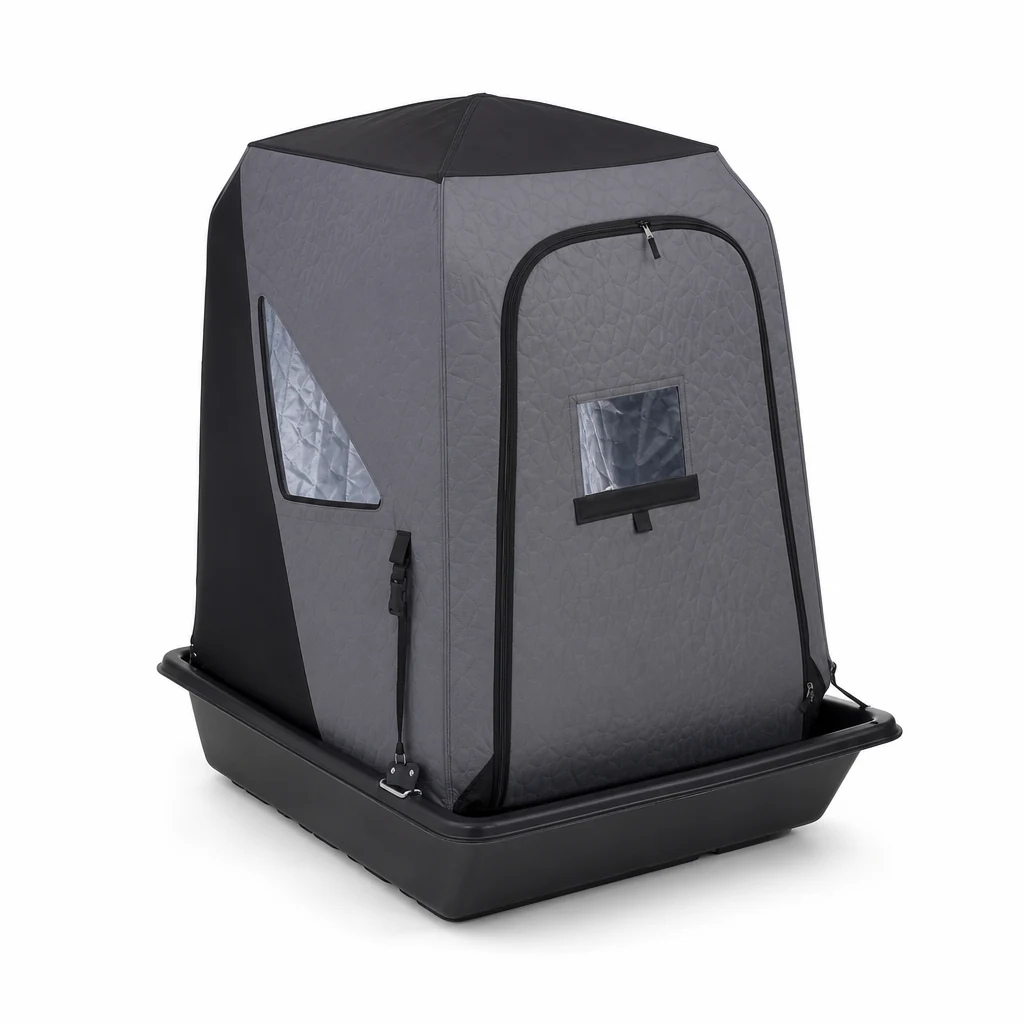 Clam Fish Trap Kenai Pro Flip-Over Ice Shelter